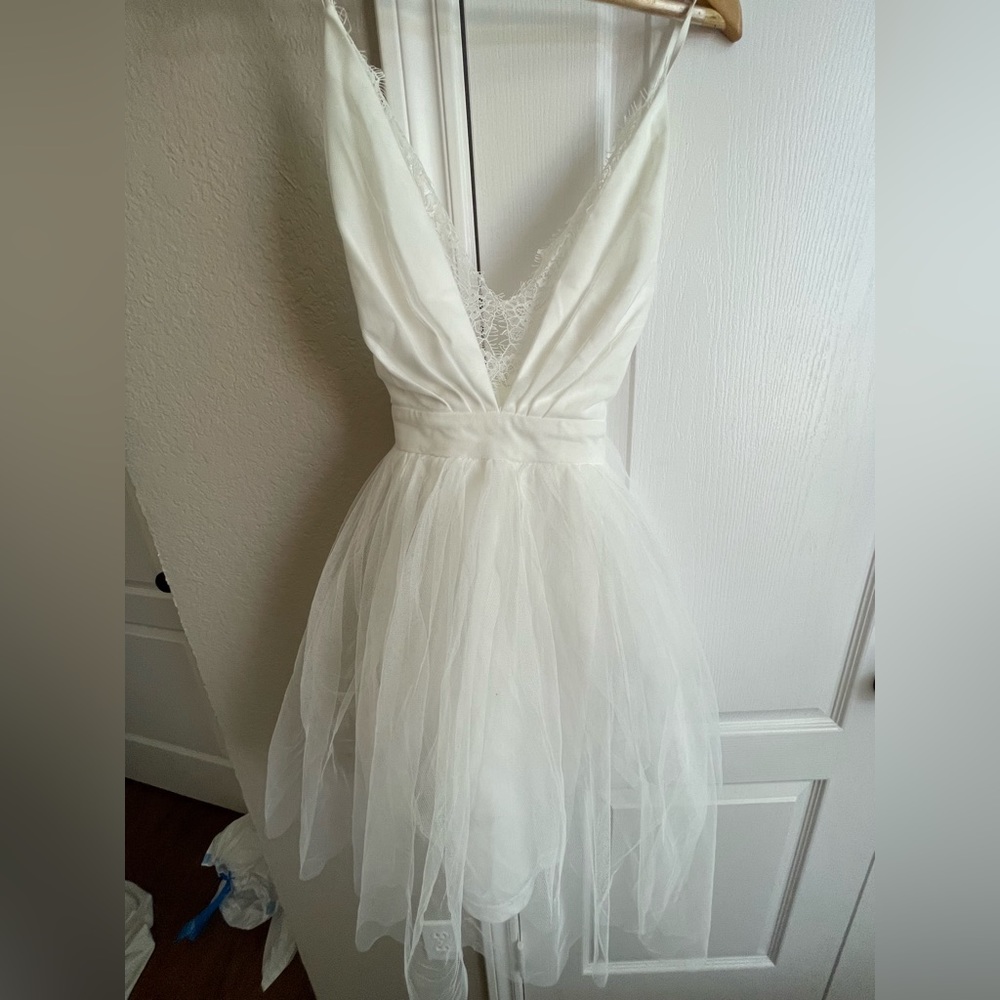 White Mini Dress